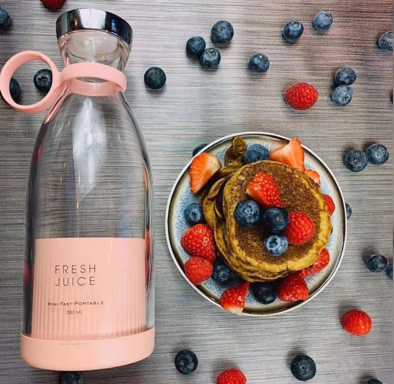 Fresh Juice Co Portable Blender – Blend Smoothies Anywhere